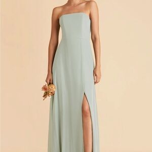 Birdy Grey Strapless Mint Dress